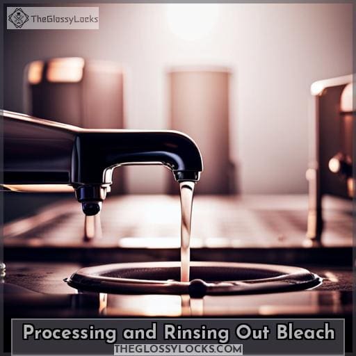Processing and Rinsing Out Bleach
