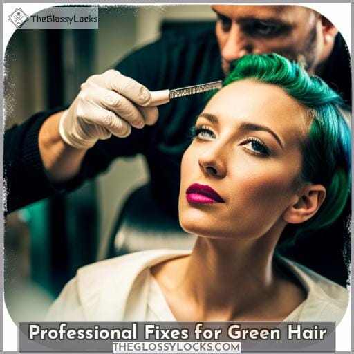 Professional Fixes for Green Hair