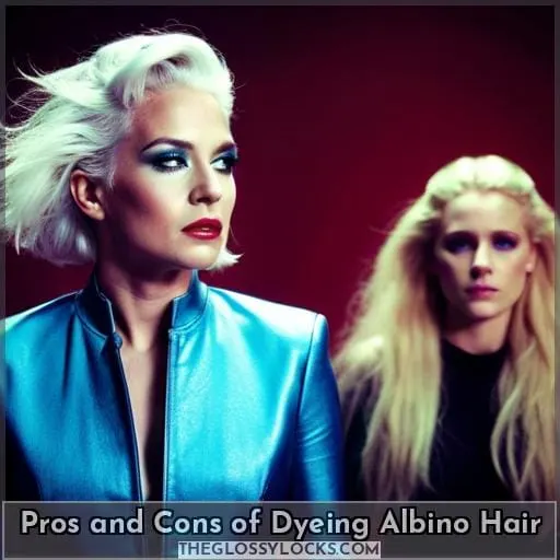 Pros and Cons of Dyeing Albino Hair
