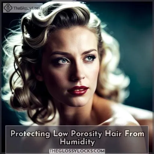 Protecting Low Porosity Hair From Humidity