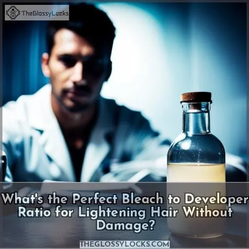 ratio of bleach to developer