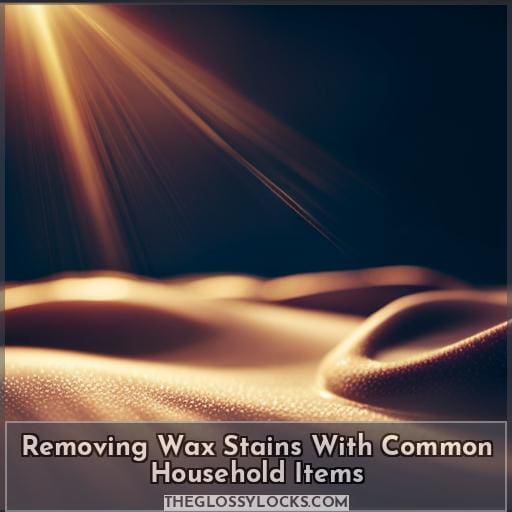 Remove Hair Removal Wax Stains Easily