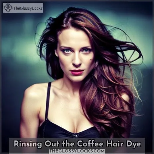 Rinsing Out the Coffee Hair Dye