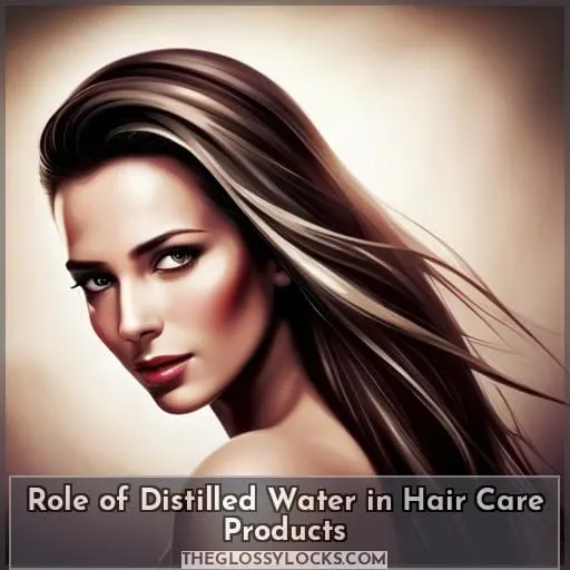 Role of Distilled Water in Hair Care Products