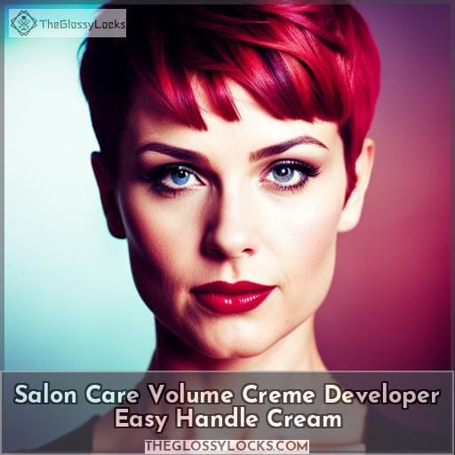 Salon Care Volume Creme Developer Easy Handle Cream