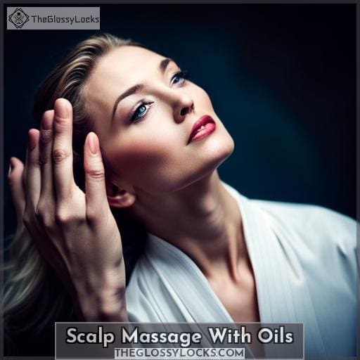 Scalp Massage With Oils
