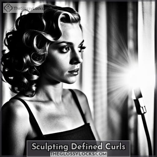 Sculpting Defined Curls