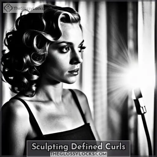 Sculpting Defined Curls