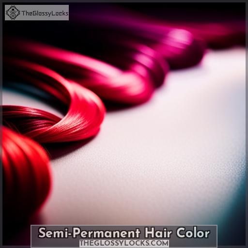 Semi-Permanent Hair Color