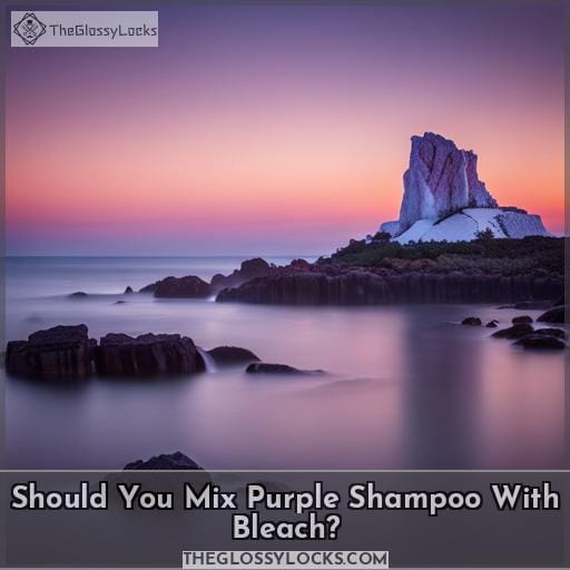 Should You Mix Purple Shampoo With Bleach Should You Mix Purple Shampoo With Bleach