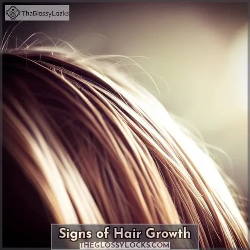 Signs of Hair Growth