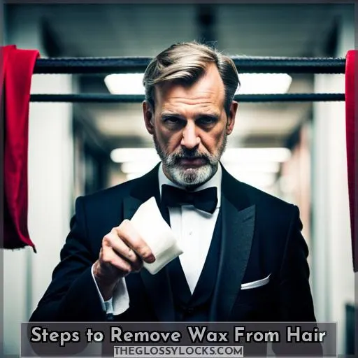 Steps to Remove Wax From Hair