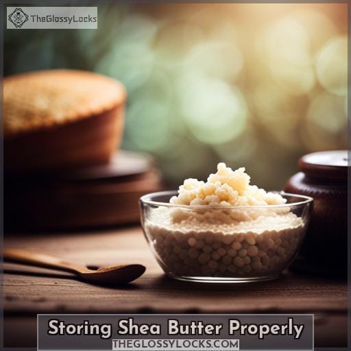 Storing Shea Butter Properly