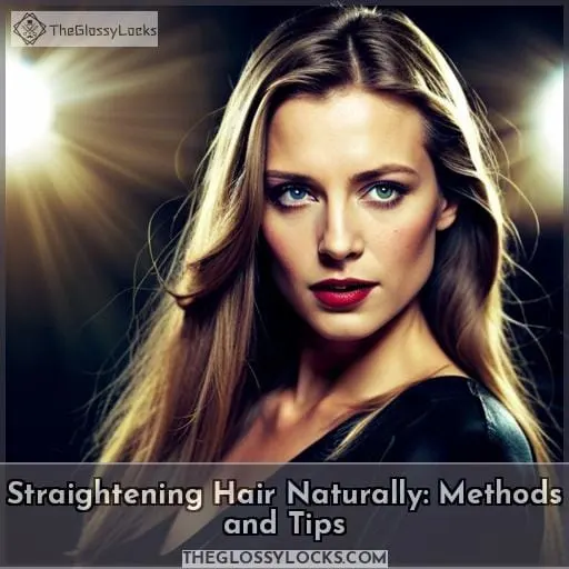 Straightening Hair Naturally: Methods and Tips