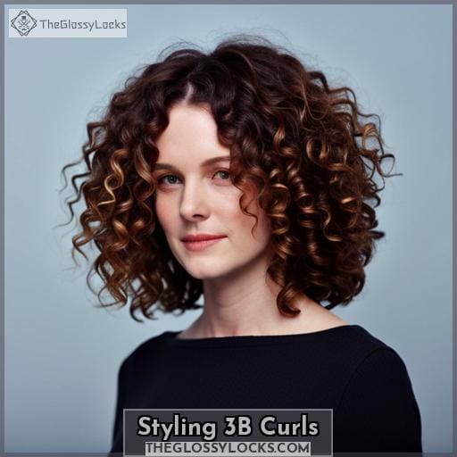 Styling 3B Curls