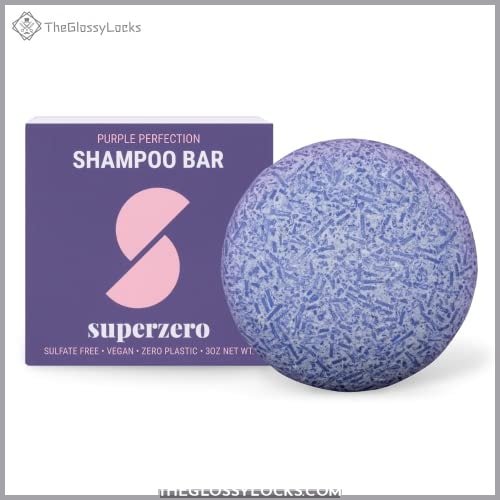 SUPERZERO Neutralizing Purple Shampoo Bar