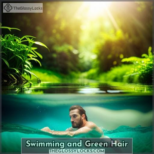 Swimming and Green Hair