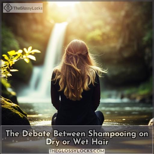 The Debate Between Shampooing on Dry or Wet Hair