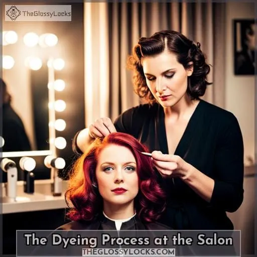 The Dyeing Process at the Salon