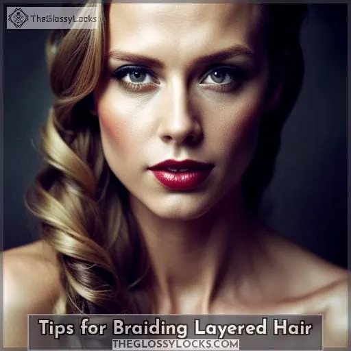 Tips for Braiding Layered Hair