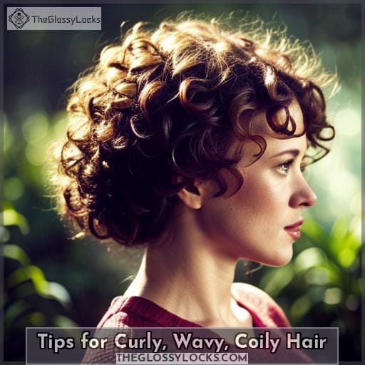 Tips for Curly, Wavy, Coily Hair