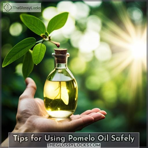 Tips for Using Pomelo Oil Safely