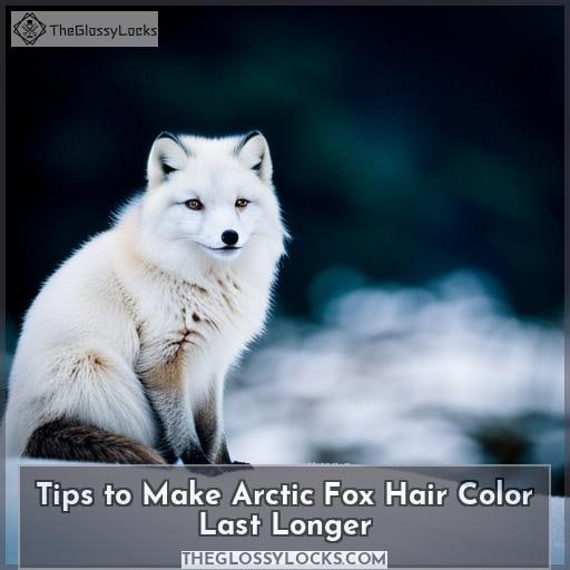 Tips to Make Arctic Fox Hair Color Last Longer