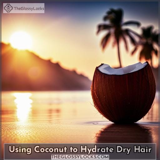 Using Coconut to Hydrate Dry Hair