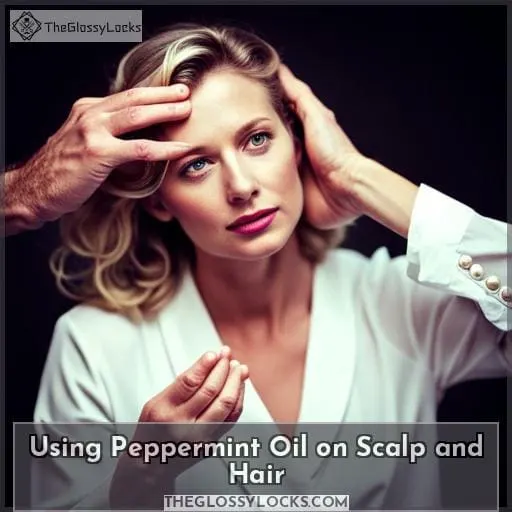 Using Peppermint Oil on Scalp and Hair
