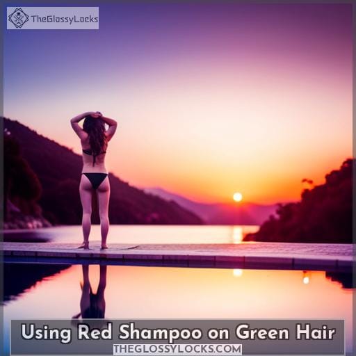 Using Red Shampoo on Green Hair
