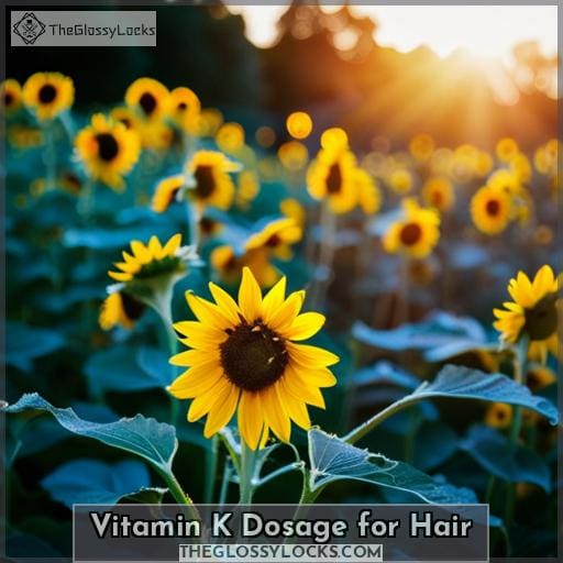 Vitamin K Dosage for Hair