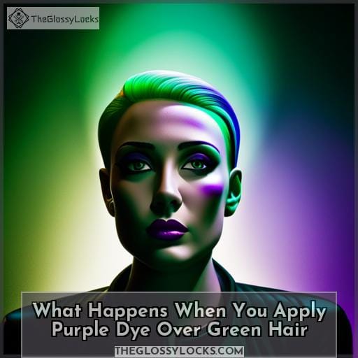 What Happens When You Apply Purple Dye Over Green Hair