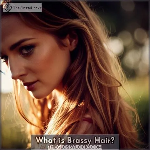 What is Brassy Hair