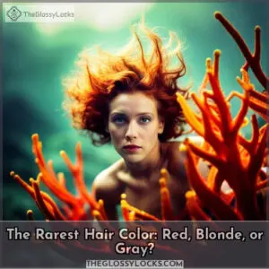 what is the rarest hair color