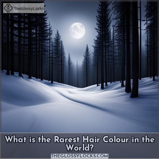 What is the Rarest Hair Colour in the World