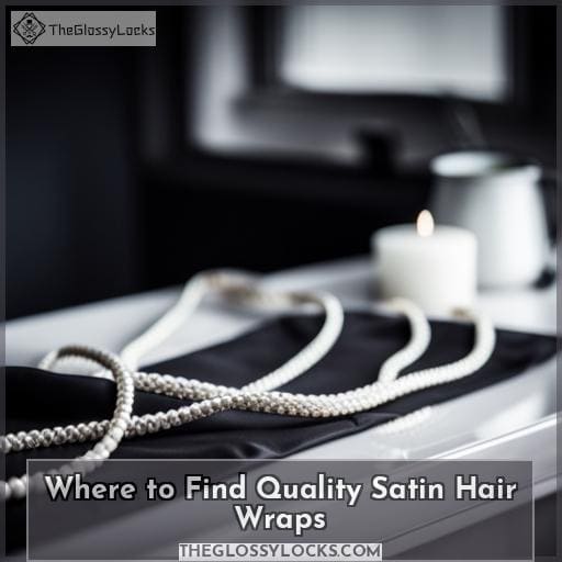 Where to Find Quality Satin Hair Wraps