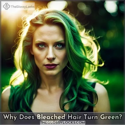Why Does Bleached Hair Turn Green