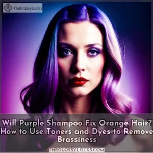 will purple shampoo fix orange hair