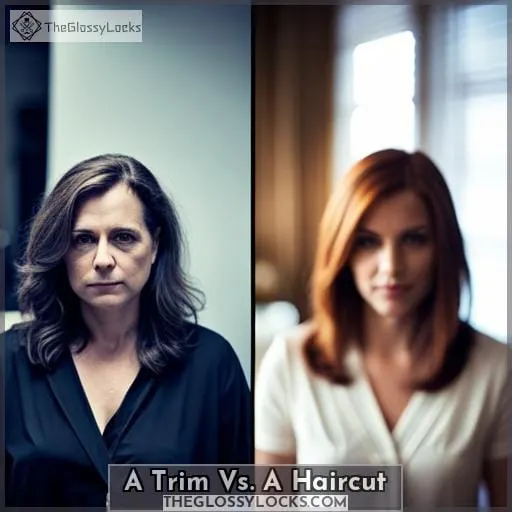 A Trim Vs. A Haircut
