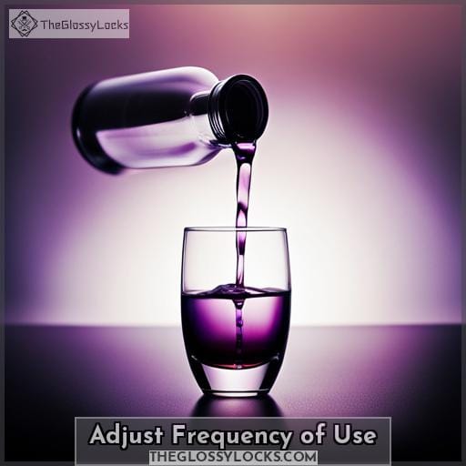 Adjust Frequency of Use