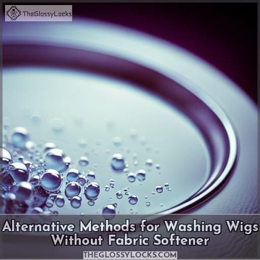Alternative Methods for Washing Wigs Without Fabric Softener