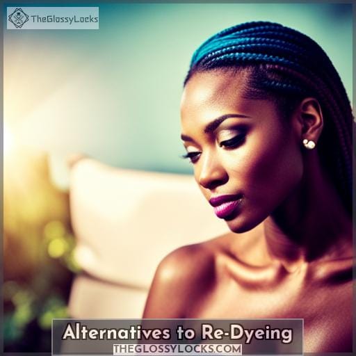Alternatives to Re-Dyeing Alternatives to Re-Dyeing