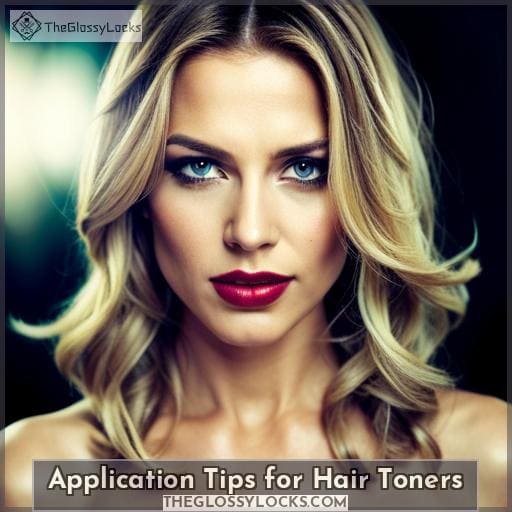 Application Tips for Hair Toners