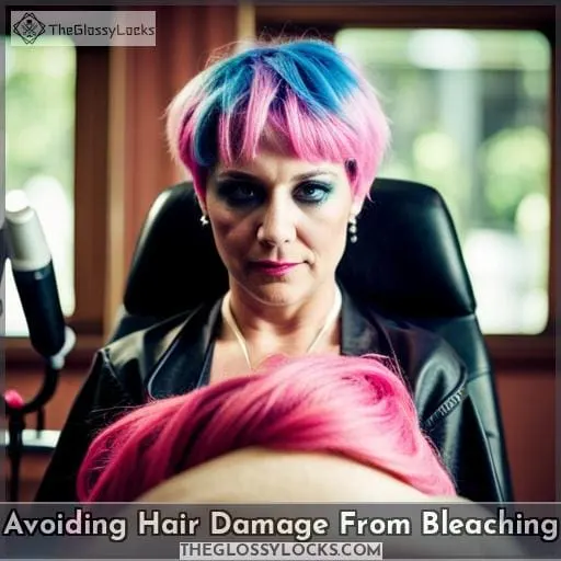 Avoiding Hair Damage From Bleaching