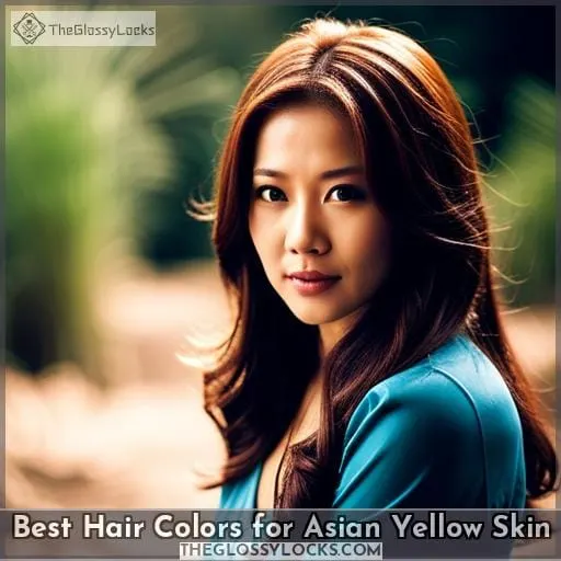 Best Hair Colors for Asian Yellow Skin