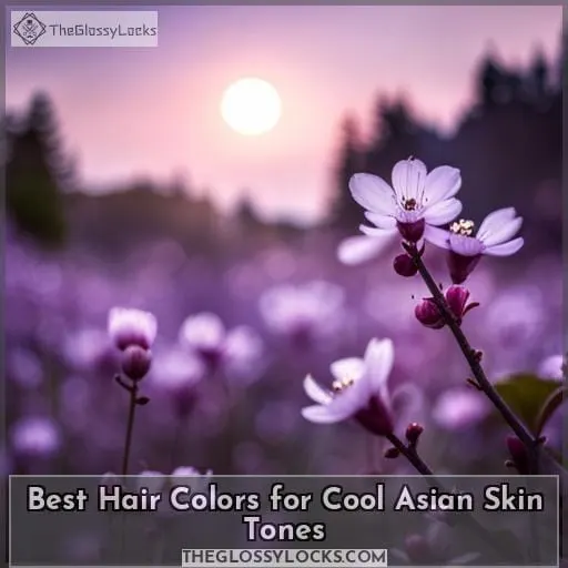 Best Hair Colors for Cool Asian Skin Tones