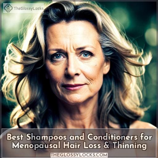 Best Shampoos and Conditioners for Menopausal Hair Loss & Thinning