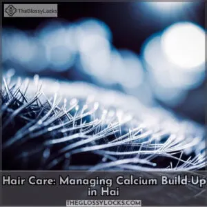 calcium build up in hair