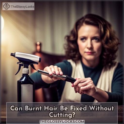 Can Burnt Hair Be Fixed Without Cutting
