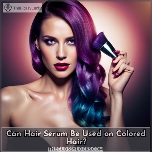 Can Hair Serum Be Used on Colored Hair